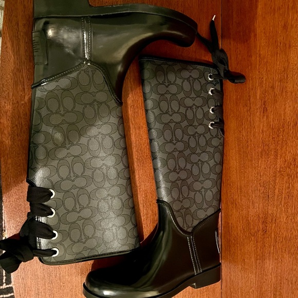 Coach rain boots - Picture 3 of 5